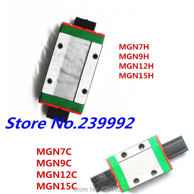 MGN9H MGN9C MGN12H MGN12C MGN15H MGN15C MGN7H MGN7C carriage block for MGN9 MGN12 MGN15 linear guide for 3d printer CNC parts
MGN9H MGN9C MGN12H MGN12C MGN15H MGN15C MGN7H MGN7C carriage block for MGN9 MGN12 MGN15 linear guide for 3d printer CNC parts