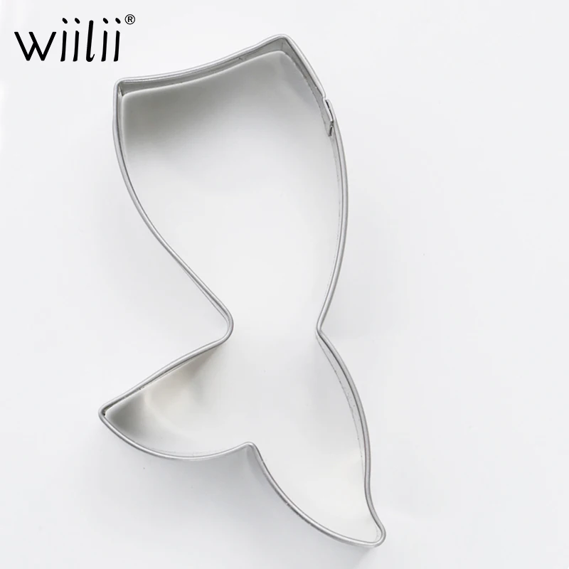 Mermaid Tail Shaped Cookie Cutter For Biscuit Mold Stainless Steel Fondant Cutters DIY Pastry Tool Baking Cake Decorating Tools
Mermaid Tail Shaped Cookie Cutter For Biscuit Mold Stainless Steel Fondant Cutters DIY Pastry Tool Baking Cake Decorating Tools