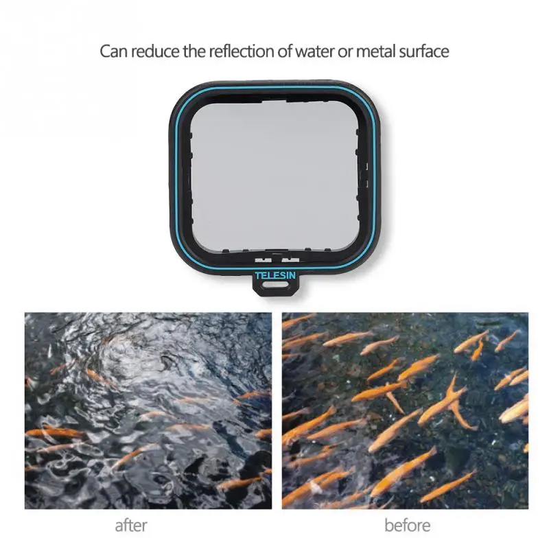 TELESIN Polarizing Filter Circular Lens Protector Protective CPL Lens Filter for GoPro Hero 5 Hero 6 Hero Camera Accessories
TELESIN Polarizing Filter Circular Lens Protector Protective CPL Lens Filter for GoPro Hero 5 Hero 6 Hero Camera Accessories