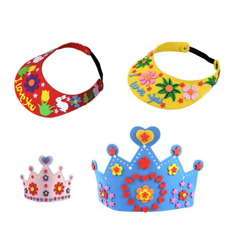 1pcs DIY 3D EVA Foam Hat Headdress Puzzle Toy Decoration Personalized Toy Craft Educational for Children Early Education Toy
1pcs DIY 3D EVA Foam Hat Headdress Puzzle Toy Decoration Personalized Toy Craft Educational for Children Early Education Toy