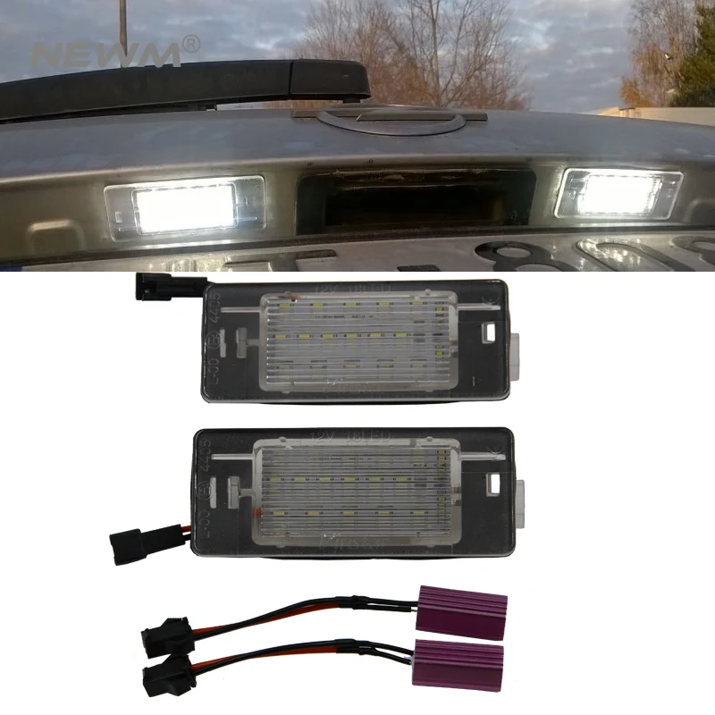 2x fit for Opel Vectra C Estate 2002-2008 Car Light Canbus 3528SMD Led License Plate Light Number Plate Lamp Car Light Bulbs
2x fit for Opel Vectra C Estate 2002-2008 Car Light Canbus 3528SMD Led License Plate Light Number Plate Lamp Car Light Bulbs