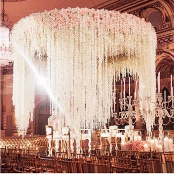 1M Artificial Flower Vine Orchids Hanging Flower String Garland Wedding Party Home Wall DIY Decoration Crafts Supplies 2000pcs
1M Artificial Flower Vine Orchids Hanging Flower String Garland Wedding Party Home Wall DIY Decoration Crafts Supplies 2000pcs