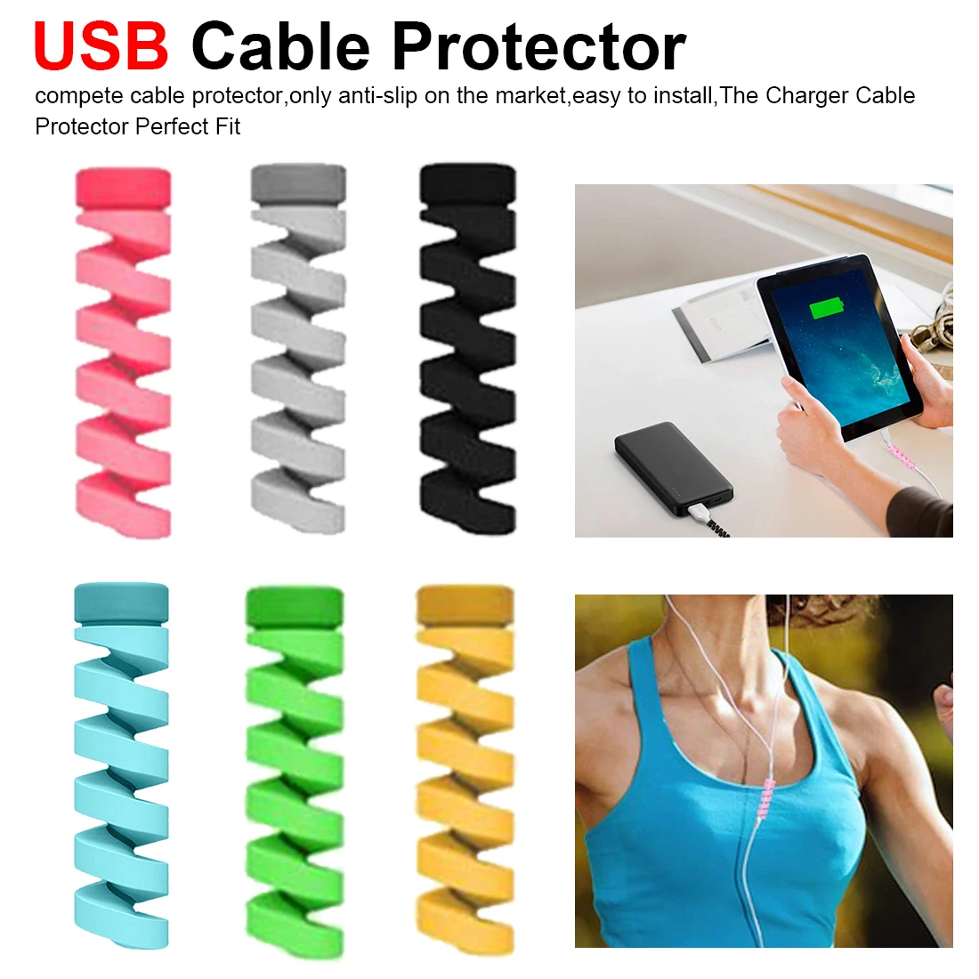 USB Cable Protector Phone Accessories Cases Spiral protector For Iphone 8Plus 7plus IphoneX XS Max XR 5 5S SE
USB Cable Protector Phone Accessories Cases Spiral protector For Iphone 8Plus 7plus IphoneX XS Max XR 5 5S SE