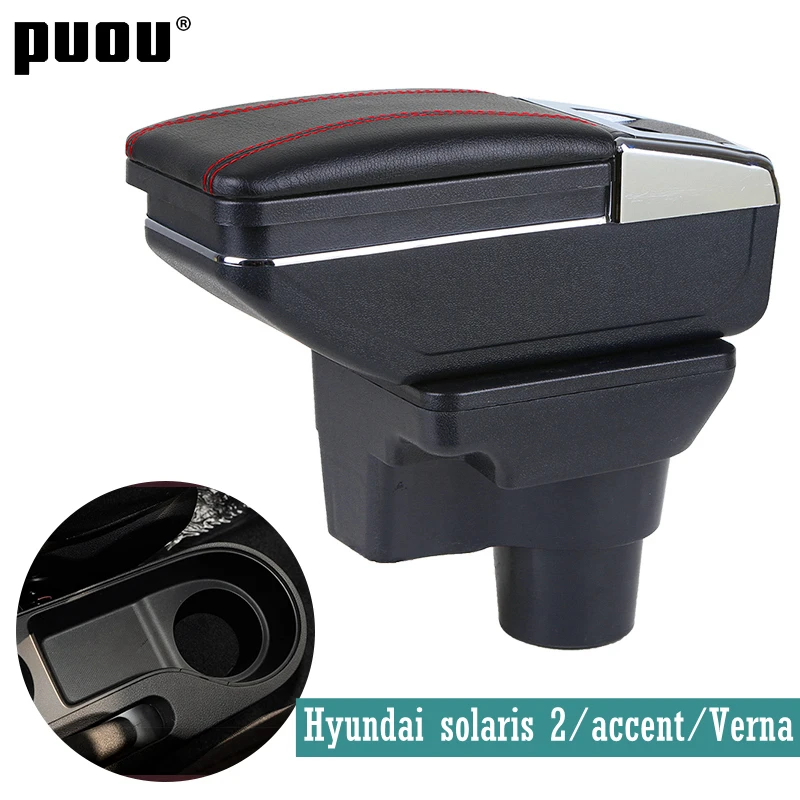 Storage box For Hyundai solaris 2/accent/Verna 2017-2018 Rotatable Double layer PU Leather armrest Center Centre Console box
Storage box For Hyundai solaris 2/accent/Verna 2017-2018 Rotatable Double layer PU Leather armrest Center Centre Console box