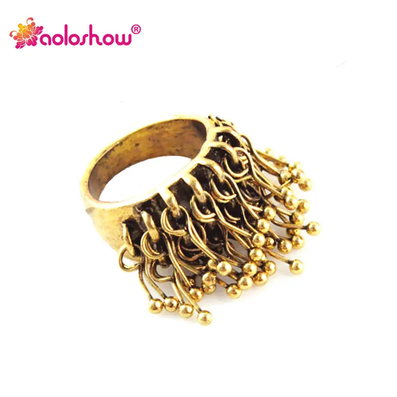 Vintage Gold Color Metal Charms Cocktail Ring for Women Spring Charms Rings Unique Style Ring Party Jewelry Collier Femme RN-424
Vintage Gold Color Metal Charms Cocktail Ring for Women Spring Charms Rings Unique Style Ring Party Jewelry Collier Femme RN-424