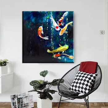 Canvas Pictures Wall Art Framework 1 Piece Koi Fish Painting Living Room Modern Prints Cartoon Fishes Abstract Poster Home Decor
Canvas Pictures Wall Art Framework 1 Piece Koi Fish Painting Living Room Modern Prints Cartoon Fishes Abstract Poster Home Decor