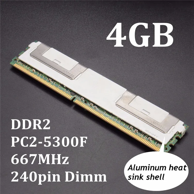 DDR2 4GB 667MHz Memory Desktop RAM PC2-5300F DIMM 240PIN CL5 ECC Server RAM Memory For PC Server System High Compatible
DDR2 4GB 667MHz Memory Desktop RAM PC2-5300F DIMM 240PIN CL5 ECC Server RAM Memory For PC Server System High Compatible