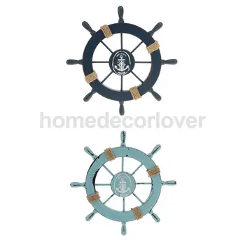 2Pcs Ship Wheel Wall Hanging Nautical Beach Coastal Sea Boat Pirate Home Party Decor Wood
2Pcs Ship Wheel Wall Hanging Nautical Beach Coastal Sea Boat Pirate Home Party Decor Wood