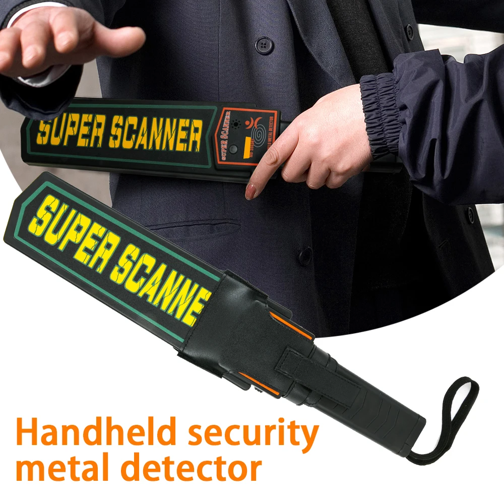 Vibration Acousto-Optic Metal Detector Guard Security Professional High Sensitivity Alarm MD3003B1
Vibration Acousto-Optic Metal Detector Guard Security Professional High Sensitivity Alarm MD3003B1
