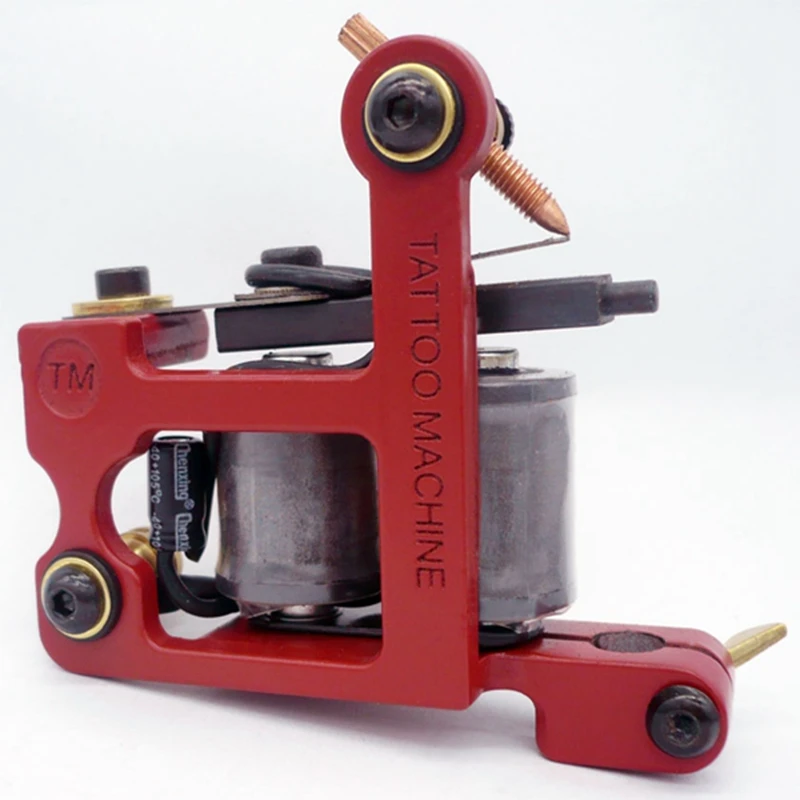 Professional Tattoo Machine 10 Warps Coils Cast Iron Black Tattoo Gun For Beginner tattoo coil for shader and liner machine gun
Professional Tattoo Machine 10 Warps Coils Cast Iron Black Tattoo Gun For Beginner tattoo coil for shader and liner machine gun