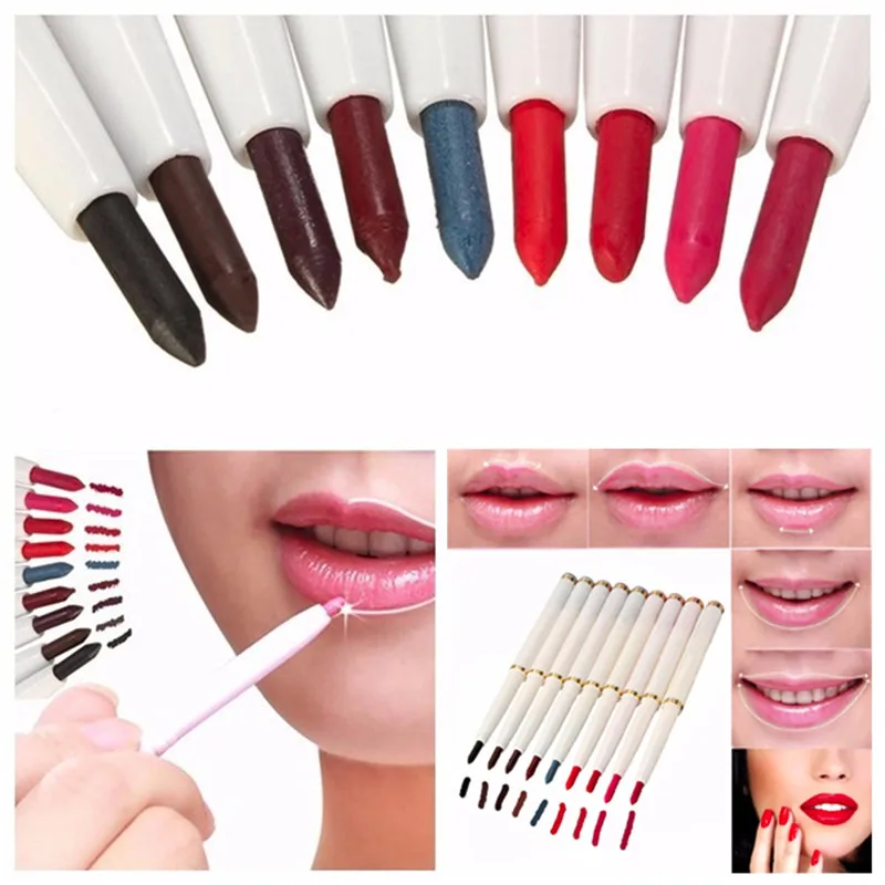 9 Colors 1Pc Waterproof Lip liner Eye Make Up Eyeliner Pencil Eyebrow Beauty Pen Eye Liner Lip Sticks Cosmetics Eyes Makeup
9 Colors 1Pc Waterproof Lip liner Eye Make Up Eyeliner Pencil Eyebrow Beauty Pen Eye Liner Lip Sticks Cosmetics Eyes Makeup