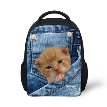 Customized Denim Cat School Bags For Baby Kawaii Mini Backpack Schoolbag Children Kindergarten Satchel Toddle Kids Bags Mochila
Customized Denim Cat School Bags For Baby Kawaii Mini Backpack Schoolbag Children Kindergarten Satchel Toddle Kids Bags Mochila