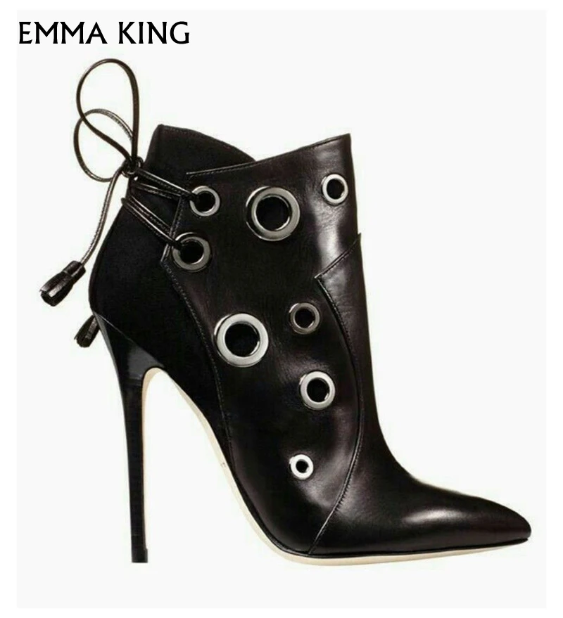 Luxury NEW Ankle Boots Women Fashion Pointed Toe Shoes Woman High Heels Ladies High Heel Booties Sexy lace-up Botas Mujer 2019
Luxury NEW Ankle Boots Women Fashion Pointed Toe Shoes Woman High Heels Ladies High Heel Booties Sexy lace-up Botas Mujer 2019