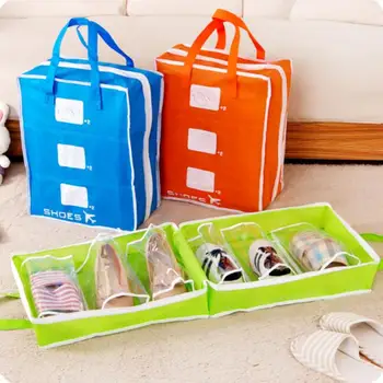 Portable Travel Shoes Organizer Sport Shoes Storage Bag Thickening Non-woven Shoes Dust Bag 
Portable Travel Shoes Organizer Sport Shoes Storage Bag Thickening Non-woven Shoes Dust Bag