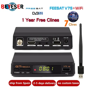Freesat V7s Clines for 1 Year Spain 6 lines for DVB-S2 HD Freesat v7 GT media V8 Nova CCmm support YouTube
Freesat V7s Clines for 1 Year Spain 6 lines for DVB-S2 HD Freesat v7 GT media V8 Nova CCmm support YouTube