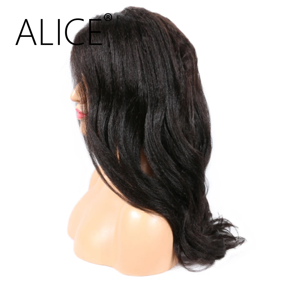 ALICE Kinky Straight Full Lace Human Hair Wigs With Baby Hair (5)