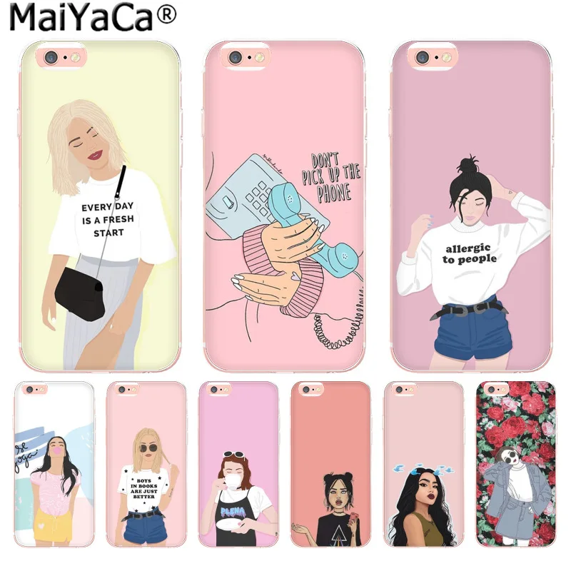MaiYaCa Funny cartoon cute girl Colorful Phone Accessories Case for Apple iphone 11 pro 8 7 66S Plus X 5S SE XS XR XS MAX Cover
MaiYaCa Funny cartoon cute girl Colorful Phone Accessories Case for Apple iphone 11 pro 8 7 66S Plus X 5S SE XS XR XS MAX Cover