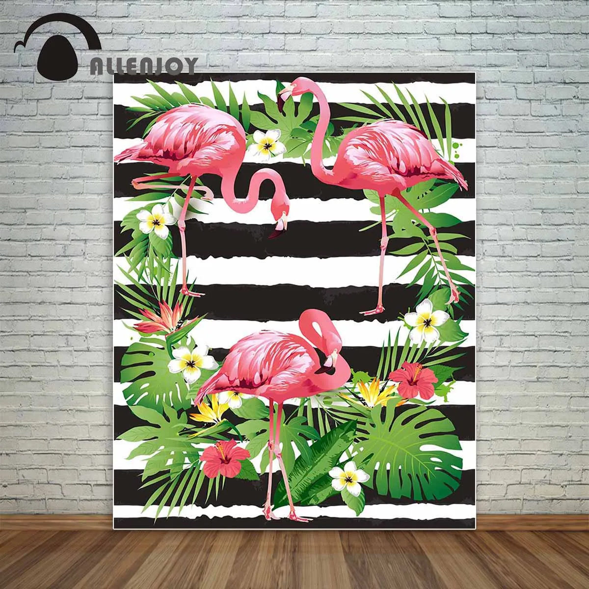 Allenjoy photocall flamingo backdrop black watercolor striped summer birthday party photographic backgrounds photography photo
Allenjoy photocall flamingo backdrop black watercolor striped summer birthday party photographic backgrounds photography photo