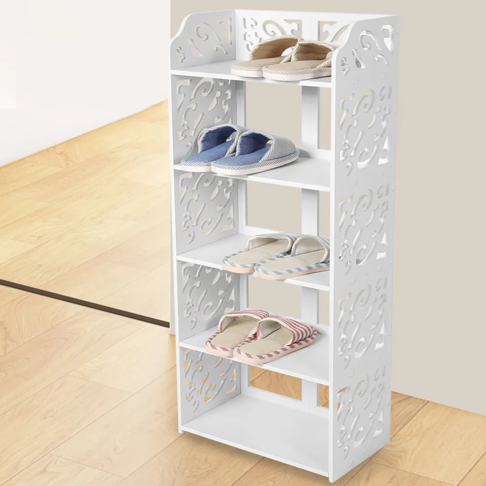 5 Tier Shoe Storage Rack White Hollow Out Shoe Rack Stand Storage Organiser Shelf
5 Tier Shoe Storage Rack White Hollow Out Shoe Rack Stand Storage Organiser Shelf