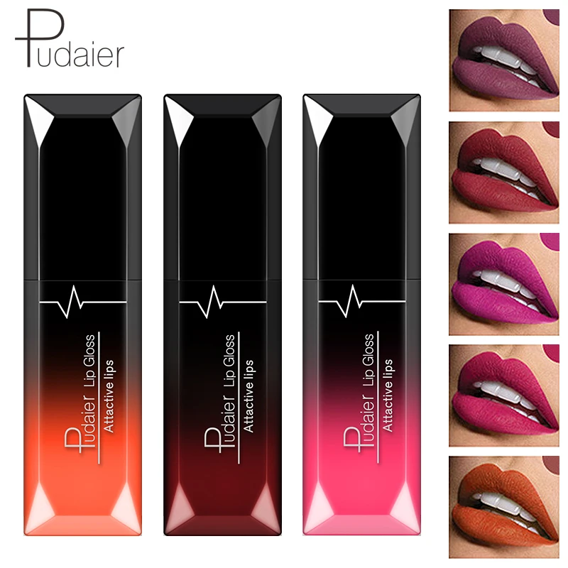 Pudaier 21 Colors Waterproof Velvet Liquid Lipstick Sexy Red Lip Tint Make up Long Lasting Lip Gloss Matte Nude Glossy Lipgloss
Pudaier 21 Colors Waterproof Velvet Liquid Lipstick Sexy Red Lip Tint Make up Long Lasting Lip Gloss Matte Nude Glossy Lipgloss