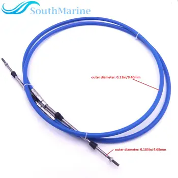 Boat motor ABA-CABLE-20-GY Remote Control Throttle Shift Cable 20ft for Yamaha outboard Steering System Blue 6.10m
Boat motor ABA-CABLE-20-GY Remote Control Throttle Shift Cable 20ft for Yamaha outboard Steering System Blue 6.10m