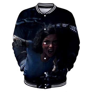 Alita Battle Angel 3D Baseball Jackets 2019 New Hot Women/Men Popular Harajuku Casual Hot Baseball Uniform Men/Women
Alita Battle Angel 3D Baseball Jackets 2019 New Hot Women/Men Popular Harajuku Casual Hot Baseball Uniform Men/Women