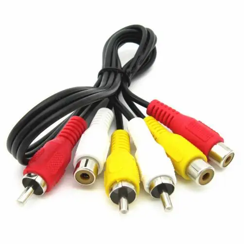 3 RCA штекер 3 RCA Женский AV видео Линия удлинитель Кабель адаптер 0,5 м 1,5 м 3 м 5 м
3 RCA штекер 3 RCA Женский AV видео Линия удлинитель Кабель адаптер 0,5 м 1,5 м 3 м 5 м