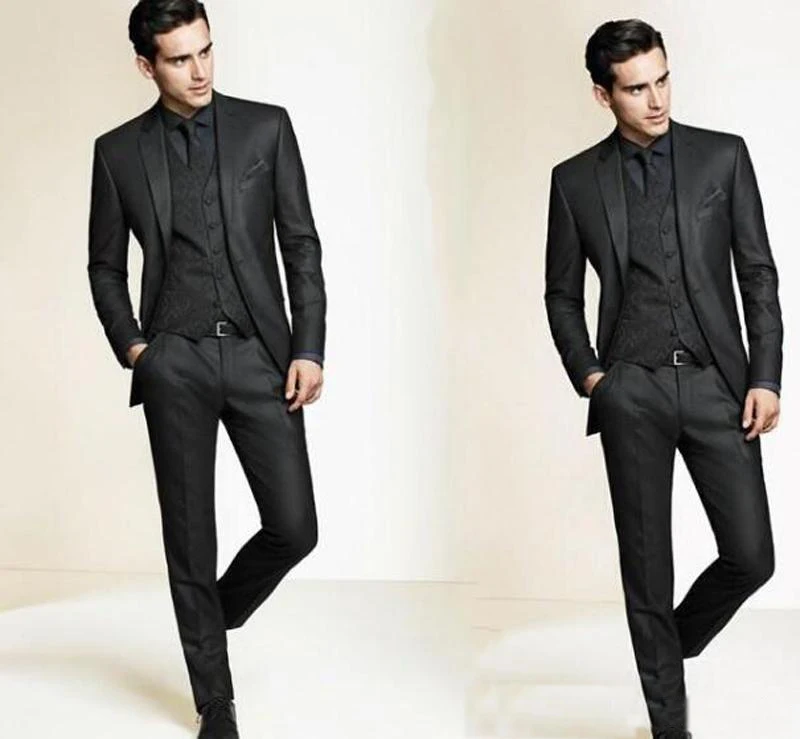 Tuxedos Suits Men Wedding Suit Slim Fit Business Groom Suit Set S-4 XL Dress Suits Tuxedo For Men (Jacket+Pants)
Tuxedos Suits Men Wedding Suit Slim Fit Business Groom Suit Set S-4 XL Dress Suits Tuxedo For Men (Jacket+Pants)