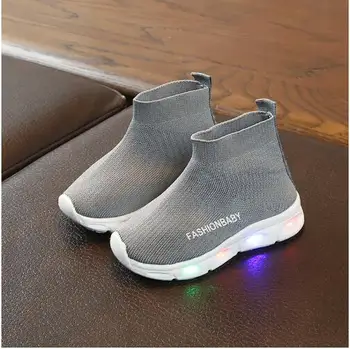 Hot Kids Shoes Elastic Led Shoes Leisure Baby Boys Girls Light Shoes Children Kids Breathable Sport Shoes Glowing Sneakers
Hot Kids Shoes Elastic Led Shoes Leisure Baby Boys Girls Light Shoes Children Kids Breathable Sport Shoes Glowing Sneakers