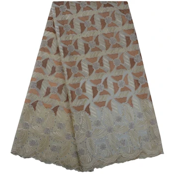 African Dry Lace Fabrics Cotton Swiss Voile Lace Embroidered Fabric For Wedding Dress 5 Yards A1047
African Dry Lace Fabrics Cotton Swiss Voile Lace Embroidered Fabric For Wedding Dress 5 Yards A1047