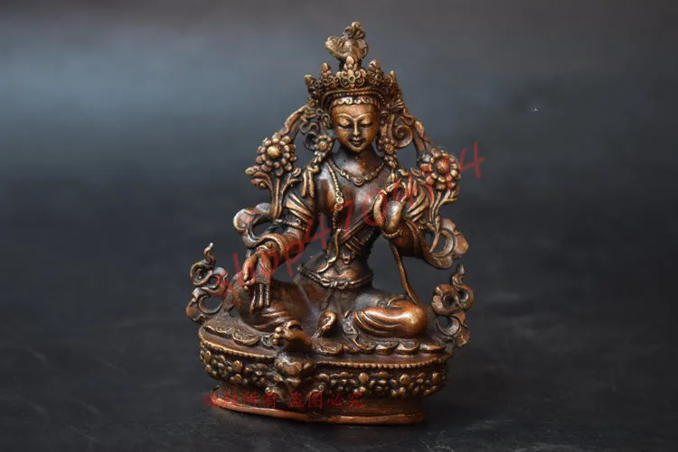 Pure copper, Tibetan secret Nepalese green Buddha statue small ornaments, antiques copper products collections
Pure copper, Tibetan secret Nepalese green Buddha statue small ornaments, antiques copper products collections