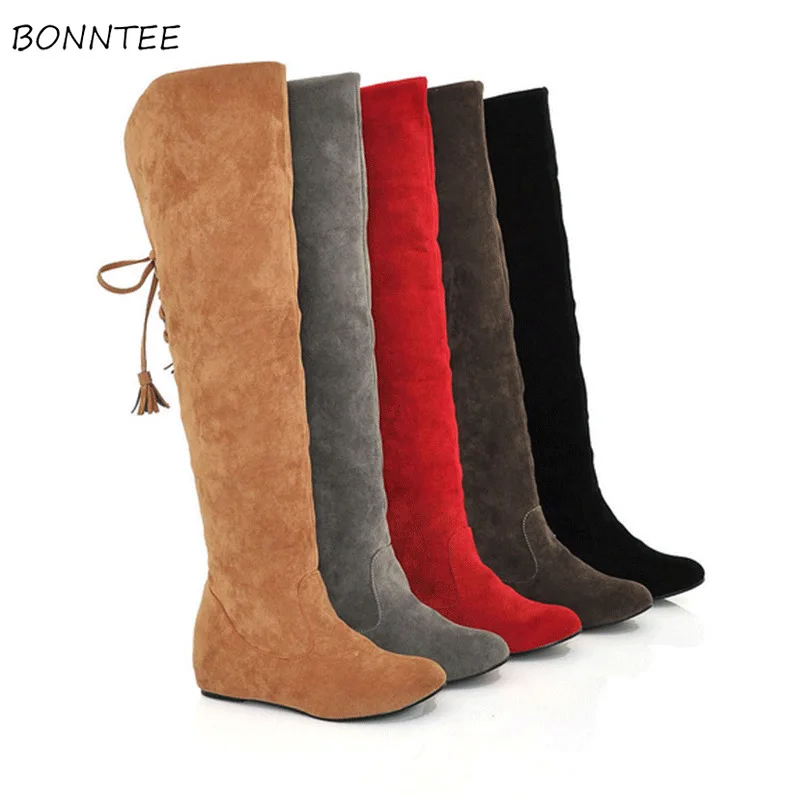 Boots Women Faux Suede Thicker Warm Over Knee Boot Womens Winter Plus Velvet Retro British Thigh High Shoes Round Toe Students
Boots Women Faux Suede Thicker Warm Over Knee Boot Womens Winter Plus Velvet Retro British Thigh High Shoes Round Toe Students