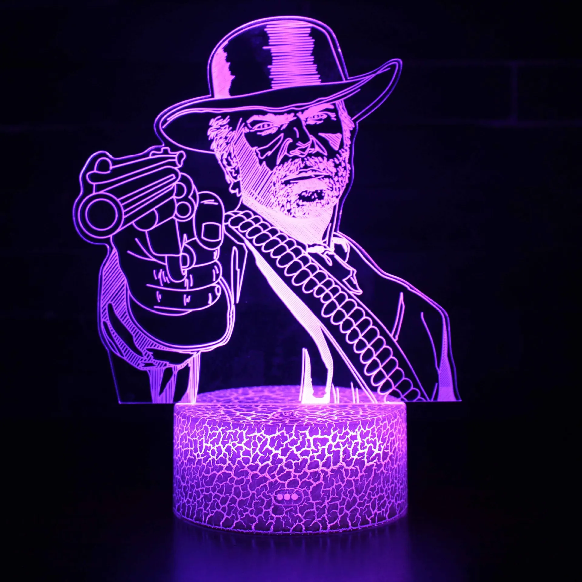 Novelty sharpshooter 3D Lamp LED USB Lamp Touch RGB 7 Color Changing Table Night Light Bedside Decoration LED Lamp Dropship
Novelty sharpshooter 3D Lamp LED USB Lamp Touch RGB 7 Color Changing Table Night Light Bedside Decoration LED Lamp Dropship