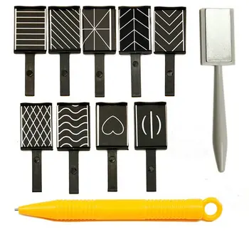 11 Pieces/set Strong Effect Cat Eye Magnet Pen 3D Magnet Stick Magnetic Drawing Vertical Stick for Nail Gel Polish Nail Art Tool
11 Pieces/set Strong Effect Cat Eye Magnet Pen 3D Magnet Stick Magnetic Drawing Vertical Stick for Nail Gel Polish Nail Art Tool
