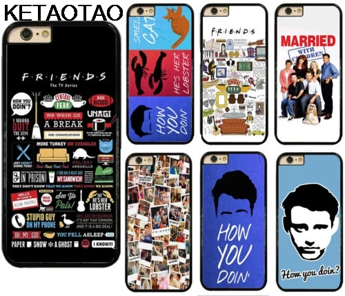 KETAOTAO друзья ТВ шоу серии Sitcom телефонные чехлы для Samsung S3 S4 S5 S6 S7 S8 S9 NOTE 4 5 7 8 Чехол