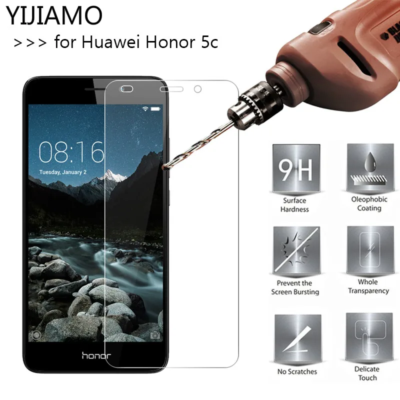 Закаленное стекло премиум класса 9H для Huawei Honor 5C Защита экрана honor5C закаленная