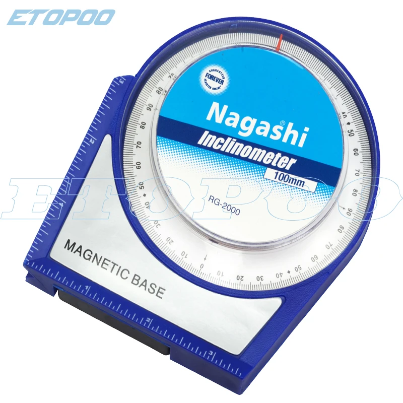 100mm Inclinometer protractor tilt/level Meter with magnetic base Roofing Scaffolding Angle Finder Level Gauge Measure
100mm Inclinometer protractor tilt/level Meter with magnetic base Roofing Scaffolding Angle Finder Level Gauge Measure