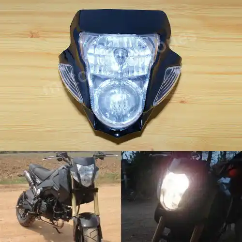 Фара Аля Harley на Suzuki