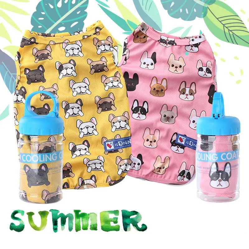 Summer Cooling Pet Clothes Outdoor Fat Dog Vest Shirt Clothes For Dogs Vest French Bulldog Clothing For Dogs Cooling Costume Pug
Summer Cooling Pet Clothes Outdoor Fat Dog Vest Shirt Clothes For Dogs Vest French Bulldog Clothing For Dogs Cooling Costume Pug