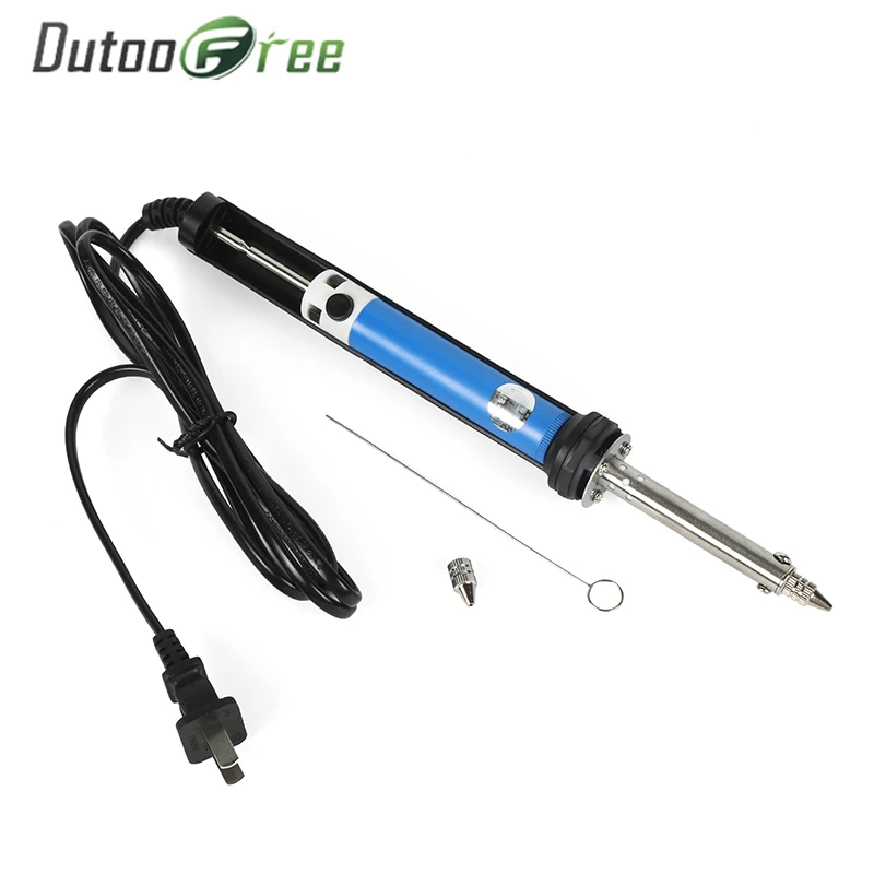 Dutoofree Soldering Welding Iron Electric heating tin suction pump suction gun manual suction soldering iron gun 220V 30W
Dutoofree Soldering Welding Iron Electric heating tin suction pump suction gun manual suction soldering iron gun 220V 30W
