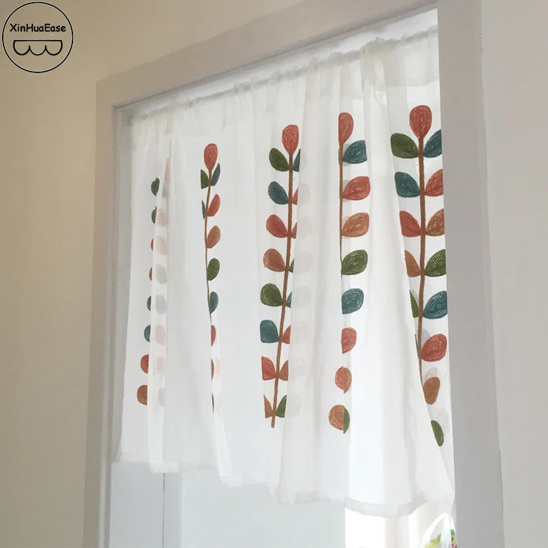 XinHuaEase Super Value Short Curtain Panel Voile Window Curtains Door Kitchen Curtains Coffee White Sheer Tulle Cafe Embroidery
XinHuaEase Super Value Short Curtain Panel Voile Window Curtains Door Kitchen Curtains Coffee White Sheer Tulle Cafe Embroidery