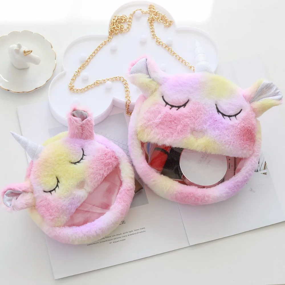 Girls Unicorn Cartoon Doll Bags Cute Plush Shoulder Bags Women Horse Animal Shape Phone Coins Packs
Girls Unicorn Cartoon Doll Bags Cute Plush Shoulder Bags Women Horse Animal Shape Phone Coins Packs