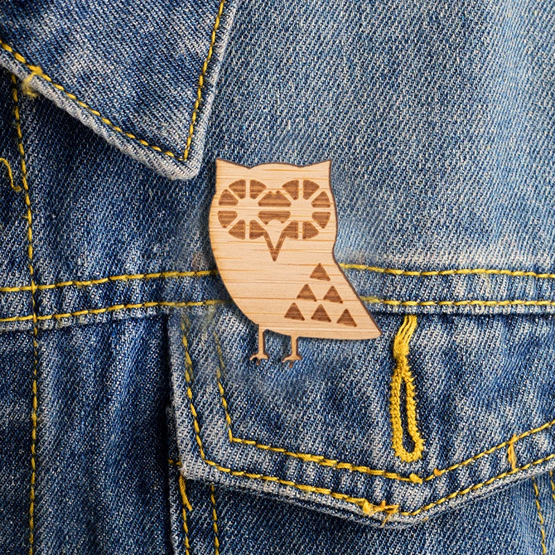 Jisensp Wooden Bird Owls Brooches Pins for Women Vintage Animal Owl Pin Up Design Scarf Clips Jeweley Bijoux Brooch Gift
Jisensp Wooden Bird Owls Brooches Pins for Women Vintage Animal Owl Pin Up Design Scarf Clips Jeweley Bijoux Brooch Gift