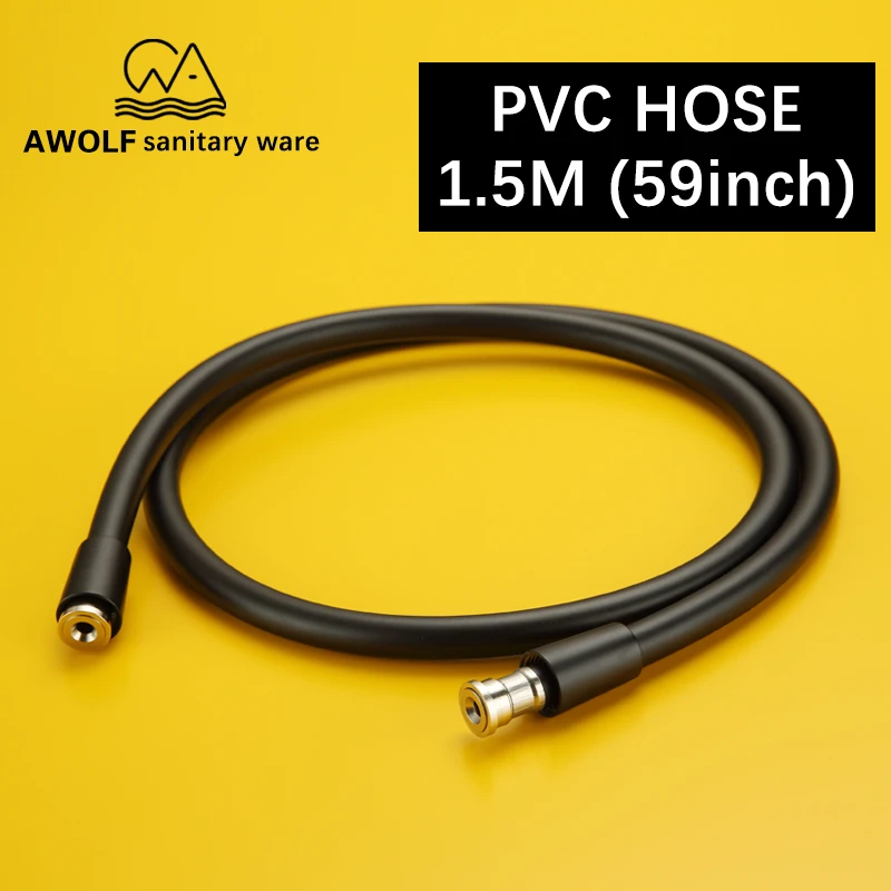 PVC Flexible Shower Hose Shower Tube With Brass Nuts For Hand Held Sprayer And Shower Head Garden Bathroom Accessories AF6133
PVC Flexible Shower Hose Shower Tube With Brass Nuts For Hand Held Sprayer And Shower Head Garden Bathroom Accessories AF6133
