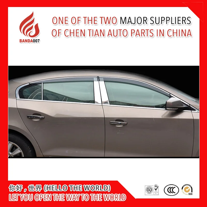 4 Piece Injection molding trim vent shade rain sun wind deflector window visor for Lacross 2009-2015 2016-2018
4 Piece Injection molding trim vent shade rain sun wind deflector window visor for Lacross 2009-2015 2016-2018