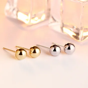 S925 Pure Silver Nail Women's Simple Light Face Ball Ear Accessories Factory spot wholesale earrings
S925 Pure Silver Nail Women's Simple Light Face Ball Ear Accessories Factory spot wholesale earrings