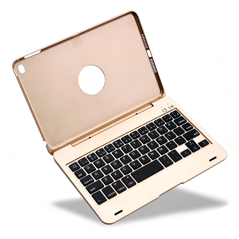 Wireless Bluetooth Keyboard Case,Protective iPad Case Stand & Wireless Keyboard w/ Rechargeable Battery for iPad Mini 4,3,2,1
Wireless Bluetooth Keyboard Case,Protective iPad Case Stand & Wireless Keyboard w/ Rechargeable Battery for iPad Mini 4,3,2,1