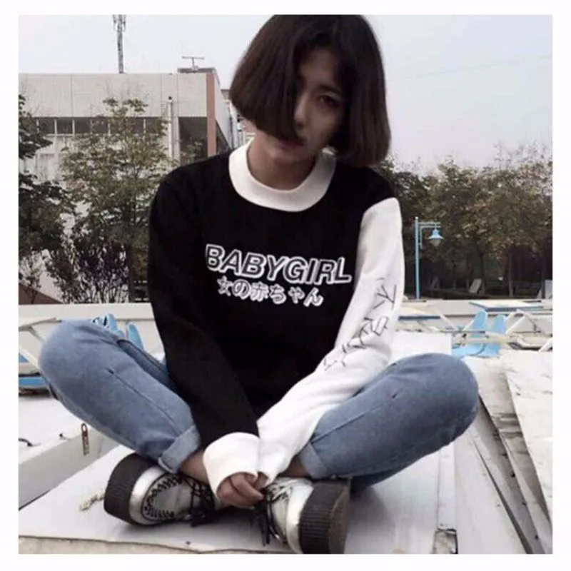baby girl japanese sweatshirt
