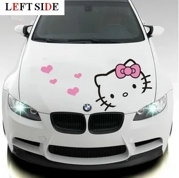 LEFT SIDE Car Stickers Cute Black White Pink Cat Hearts Car-styling Vinyl Personality Fuel Cap Waterproof Stickers 
LEFT SIDE Car Stickers Cute Black White Pink Cat Hearts Car-styling Vinyl Personality Fuel Cap Waterproof Stickers
