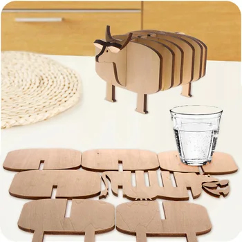 7Pieces/Set Cow Model DIY Pin Wooden Coast Creative Coffee Tea Cup Mat Animal Theme Art Decoration Unique Gift Idea For Friends
7Pieces/Set Cow Model DIY Pin Wooden Coast Creative Coffee Tea Cup Mat Animal Theme Art Decoration Unique Gift Idea For Friends